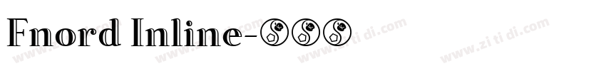 Fnord Inline字体转换